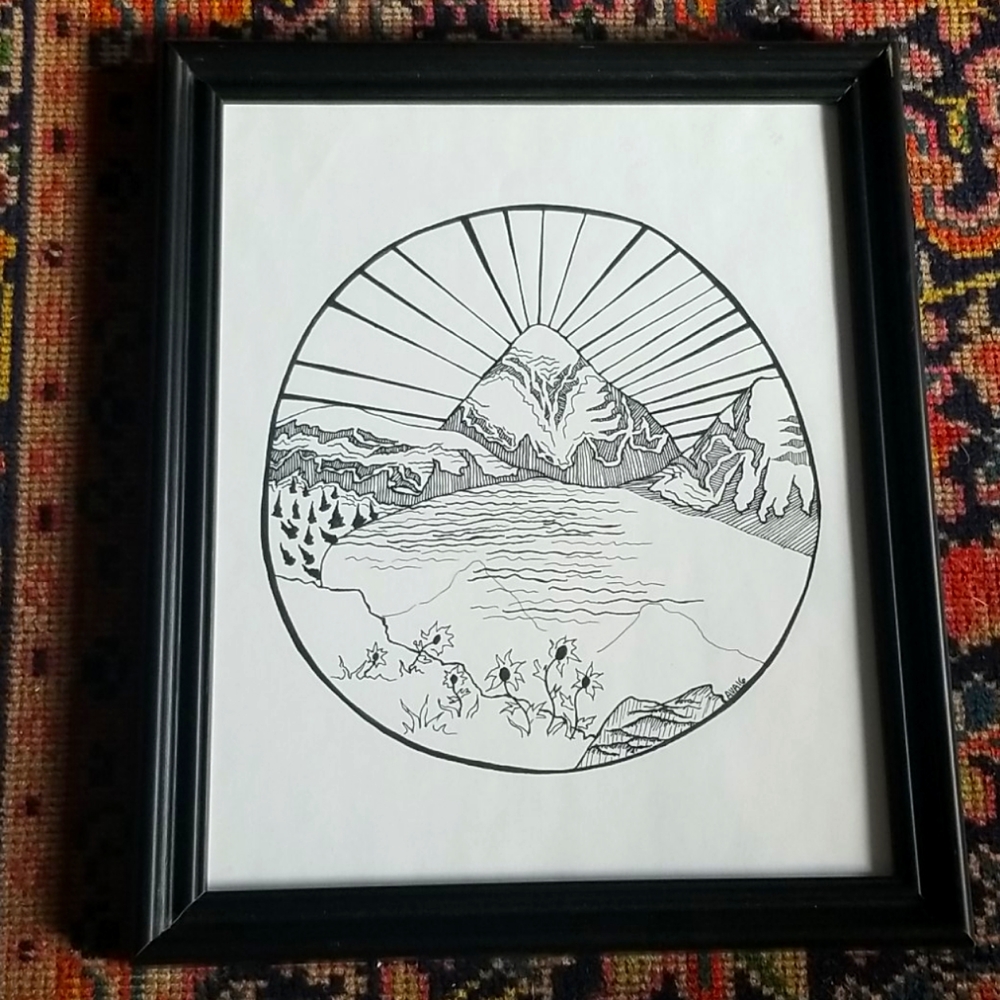 Minimalist Line Drawing